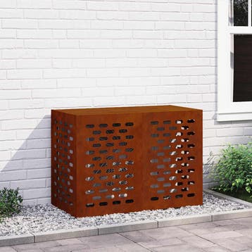 vidaXL Airconditioner hoes Roestkleurig 100 x 50 x 70 cm, Verzenden, Nieuw