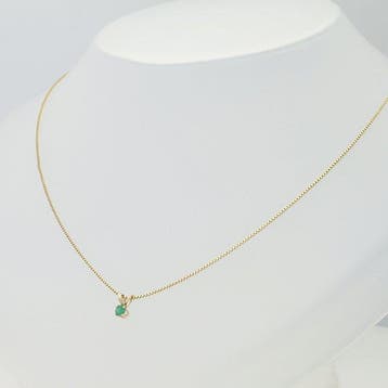 Zonder minimumprijs - Ketting met hanger - 14 karaat Geel, Sieraden, Tassen en Uiterlijk, Antieke sieraden