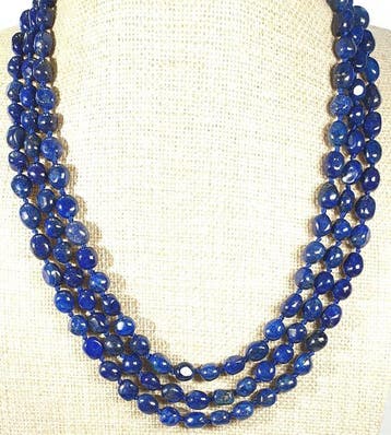 Natuurlijk lapis lazuli uit Afghanistan - Steen van de Maagd