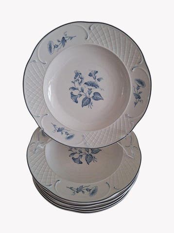 Villeroy & Boch - Bord (7) - Val Blue - Porselein - Villeroy