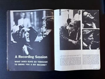 Elvis Presley vintage magazine uit 1956!, Ophalen of Verzenden, Gebruikt, Boek, Tijdschrift of Artikel