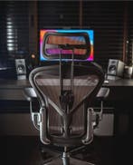 Herman Miller Aeron Remastered Polished Met Atlas Hoofdsteun, Huis en Inrichting, Bureaustoelen, Verzenden, Nieuw