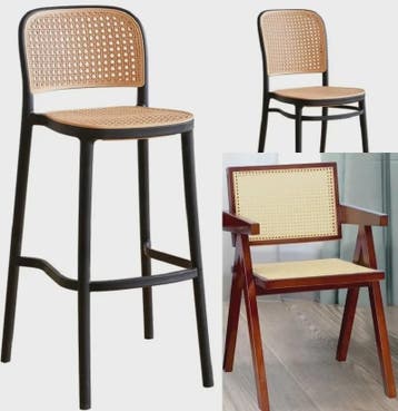 Rattan Rotan Webbing 40-45cm Breed - Natuurlijk Rotan Gaas v, Verzenden, Nieuw