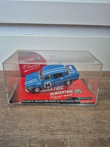 Scalextric - Slotcar Renault 8 Gordini #89 Rallye de, Nieuw