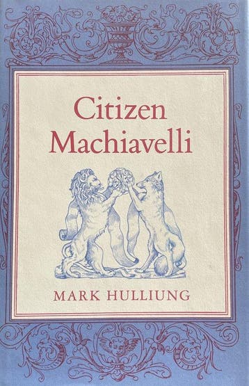 Citizen Machiavelli, Ophalen of Verzenden, Nieuw