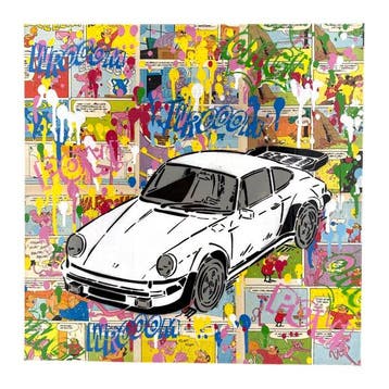 Koen Betjes (1992) - Fast Old Car x Comics x Collage