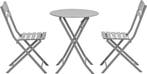 Garden Impressions Alfa balkonset 3-dlg – taupe - Tuinset, Nieuw