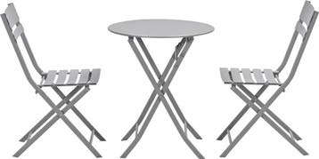 Garden Impressions Alfa balkonset 3-dlg – taupe - Tuinset, Nieuw