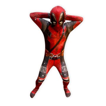 Deadpool - 146-152 (10-11 Jaar) - Verkleedkleding, Ophalen of Verzenden, Nieuw