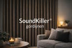 Last van geluid? Kies SoundKiller gordijnen, Huis en Inrichting, Stoffering | Gordijnen en Lamellen, Nieuw, Blauw, 200 cm of meer