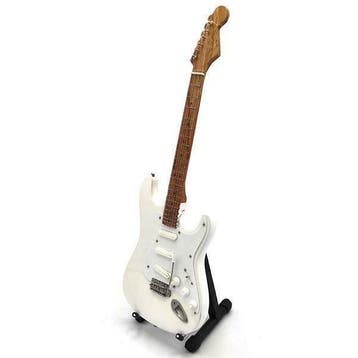 Miniatuur replica Fender Stratocaster gitaar - Jimi Hendrix, Ophalen of Verzenden, Nieuw, Pop, Beeldje of Miniatuur
