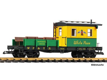 PIKO 38990 G Aussichtswagen WP&YR mit Bänken (06/2026), Ophalen of Verzenden, Nieuw, Overige typen, Analoog