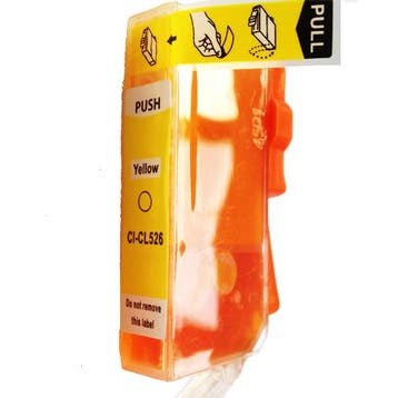 Huismerk Canon CLI-526Y cartridge geel met chip, Verzenden, Nieuw, Huismerk