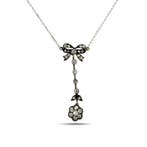 Halsketting - 14 karaat Exclusieve 14k witgouden 1,00 ct, Sieraden, Tassen en Uiterlijk, Kettingen, Nieuw