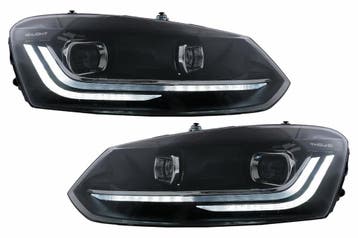 Koplampen VW Polo 6R / 6C LED Light Bar Dynamisch, Ophalen of Verzenden, Nieuw