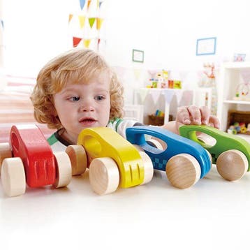Hape houten auto speelgoed - 1 stuk van €46,99 voor €32,89, Ophalen of Verzenden, Nieuw