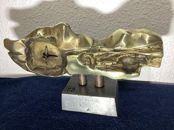 Klok - Messing, Aluminium - 1980-1990