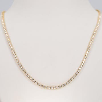Zonder minimumprijs - Halsketting - 14 karaat Geel goud -, Sieraden, Tassen en Uiterlijk, Nieuw