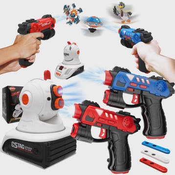 CSTAG Laser Tag Projector Spel: Interactieve Jacht op UFO's,, Verzenden, Nieuw