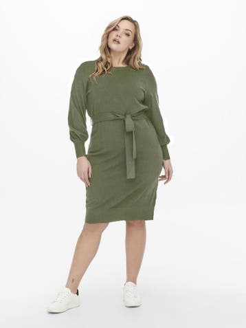 ONLY jurk CARLELLA taille ceintuur Maat:, Kleding | Dames, Verzenden, Nieuw, Overige kleuren