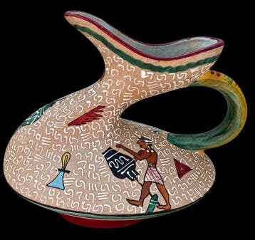 Serafino Volpi, Deruta– Italia, 1930-1950 - Vaas - Keramiek
