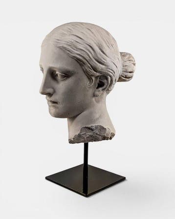 sculptuur, Testa in gesso di Venere - 25 cm - Gips
