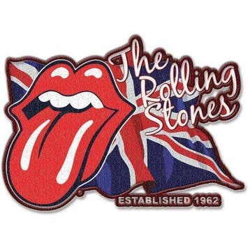 The Rolling Stones Lick the Flag patch officiële merchandise, Ophalen of Verzenden, Nieuw, Kleding