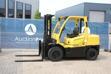 Veiling: Heftruck Hyster H4.0FT6 Diesel 4000kg 4.2m 2012, Ophalen, Diesel, Heftruck, Hyster