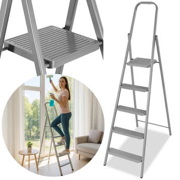 Huishoudtrap - Ladder - Keukentrapje - 5 - Etages, Huis en Inrichting, Ophalen of Verzenden, Nieuw