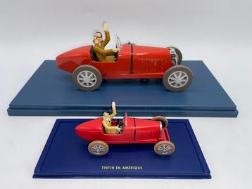 Atlas 1:24 - Modelauto (2) - Tintin – De bolide van Bobby, Nieuw
