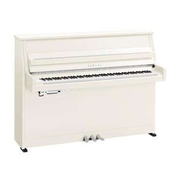 Yamaha B10 TC3 PWH chroom TransAcoustic 3 piano, Nieuw, Wit, Piano