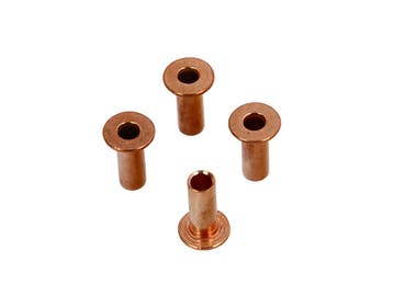 Holle koperen klinknagelset, 6 mm. Porsche 911/912 65-68, Verzenden, Nieuw