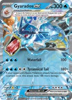 Gyarados EX 045/198 Scarlet&Violet, Hobby en Vrije tijd, Verzamelkaartspellen | Pokémon, Ophalen of Verzenden, Nieuw, Losse kaart