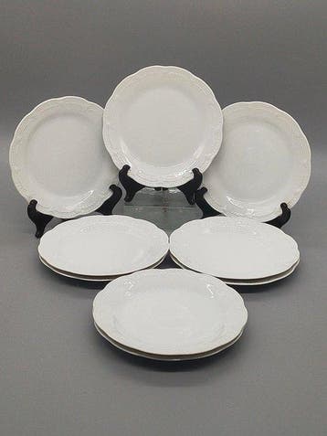 Eetservies - Hutschenreuther Viktoria Porzellanteller Set –
