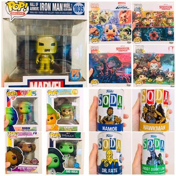 Funko - Funko Pop Lot Collector Funko Pop! & Vinyl SODA –