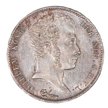 Nederland. Willem I. 1/2 Gulden 1819, Utrecht – High 9