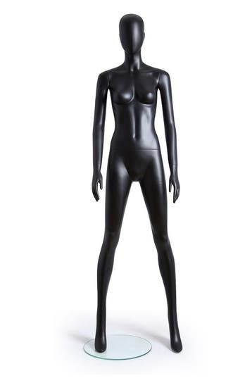*TIP*  Faceless etalagepop dame mat zwart GAGA03-MB, Zakelijke goederen, Kantoor en Winkelinrichting | Winkel en Inventaris, Ophalen of Verzenden