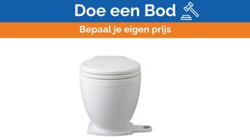 Bieden: Jabsco Lite Flush Electric Toilet 24V with Foot Swi, Ophalen of Verzenden, Nieuw, Kombuis en Sanitair, Zeilboot of Motorboot