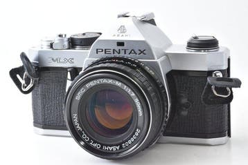 Pentax, Asahi MX Silver Body + smc Pentax-M 50mm F1.7 Single, Nieuw