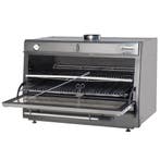 Houtskooloven-BBQ, GN 2/1 + GN1/1 (150 Kg/h)/Roestvrij staal, Verzenden, Nieuw in verpakking