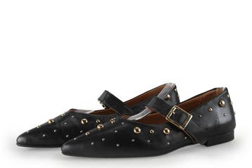 Babouche Ballerinas in maat 36 Zwart, Verzenden, Zwart, Ballerina's, Zo goed als nieuw