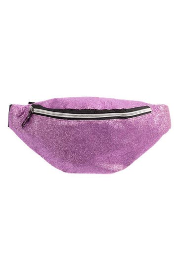 KIMU® Heuptasje Roze Glitters Heuptas Paars Bruin Fanny Pack, Ophalen of Verzenden, Nieuw, Overige typen
