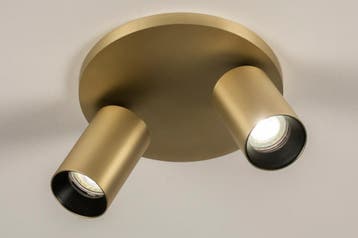 Rietveld Spots - Goud - Metaal, Aluminium, Verzenden, Nieuw