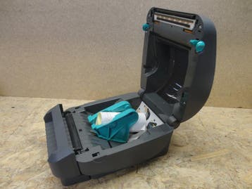 Zebra GX420d Barcode Label Printer USB + Cutter, Computers en Software, Ophalen of Verzenden, Gebruikt, Zebra