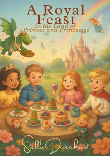 A Royal Feast In The Land Of Princes And Princesses | Nieuw, Ophalen of Verzenden, Nieuw, Stella Dorenhart