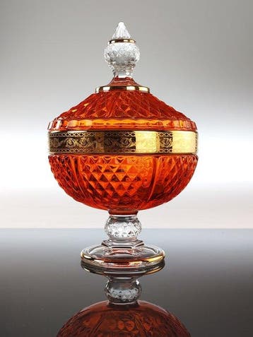 Secoloventesimo - Koekjesdoos - 24 kt goud - Orang LOW Gold, Antiek en Kunst