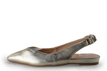 Manfield Slingbacks in maat 42 Goud, Manfield, Overige kleuren, Verzenden, Zo goed als nieuw