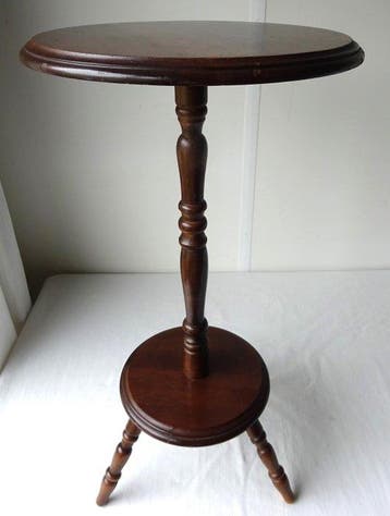 Bijzettafel - Vintage Bijzettafeltje - Wijntafeltje -