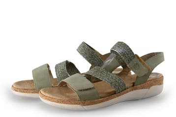 Remonte Sandalen in maat 41 Groen, Verzenden, Remonte, Sandalen of Muiltjes, Zo goed als nieuw