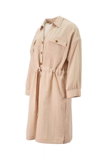 Esqualo Overhemd in maat 42 Beige, Kleding | Dames, Truien en Vesten, Esqualo, Verzenden, Zo goed als nieuw, Beige